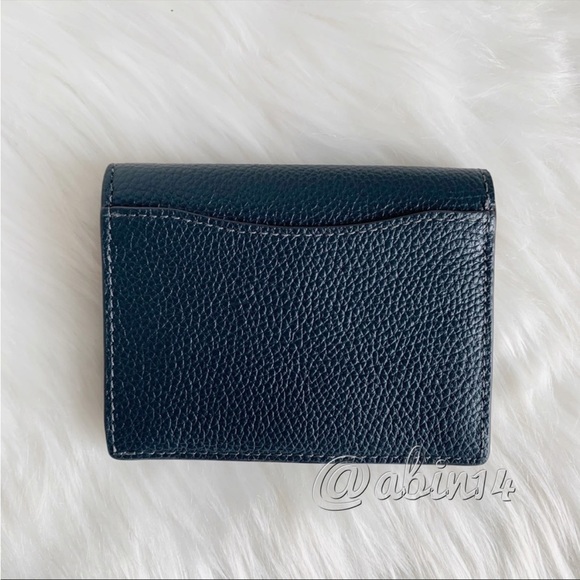 NWT Coach Small Snap Colorblock Interior Leather Wallet - Picture 3 of 7
